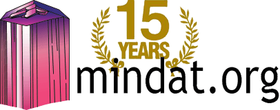 Mindat Logo - 15th Anniversary
