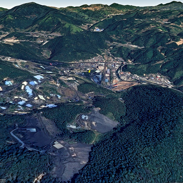 Xia Yang Mine, Xia Yang city, Yongchun Co., Quanzhou, Fujian, China