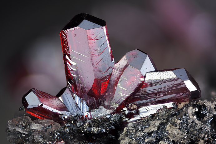 Proustite-Pyrargyrite Series: Mineral information, data and