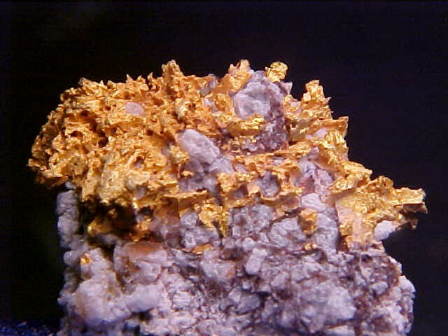 Native Gold from Yavapai County, Arizona, USA