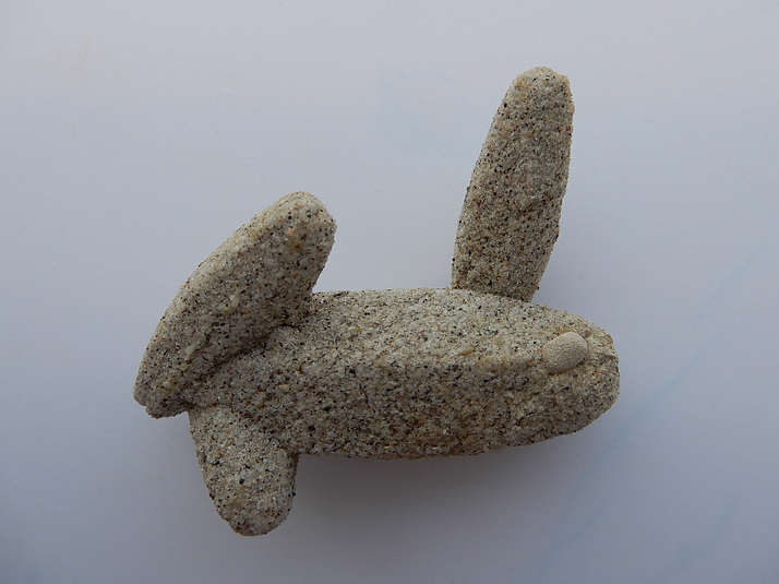 Sand-Calcite from Rattlesnake Butte, Jackson County, South Dakota, USA
